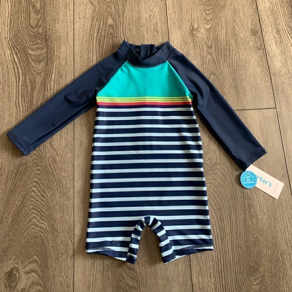 Carters boys one piece swim suit UPF50+ sun protection